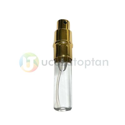 10 ml Metal Kapaklı Gold Parfüm Şişesi