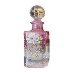 150 ml Cam Kapaklı Renkli Parfüm Şişesi - Thumbnail