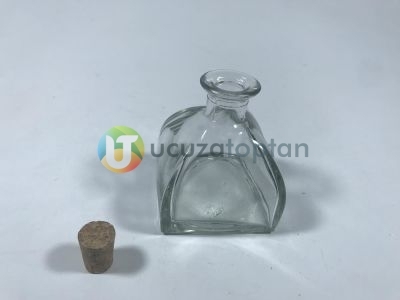 200 ml Kübik Difüzör Model Mantarlı Şişe (1 Koli 40 Adet)