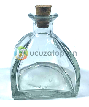 200 ml Kübik Difüzör Model Mantarlı Şişe (1 Koli 40 Adet)