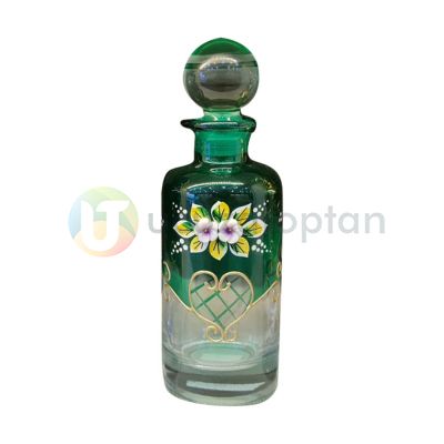 200ml Cam Kapaklı Renkli Parfüm Şişesi