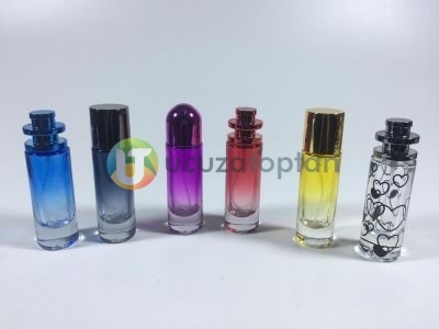 30 ml Rengarenk Boş Parfüm Şişesi - 1 Koli (120 Adet)