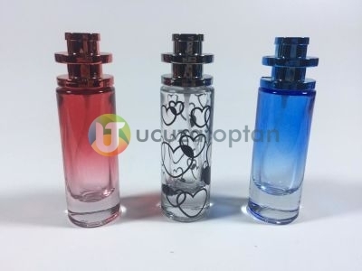 30 ml Rengarenk Boş Parfüm Şişesi - 1 Koli (120 Adet)