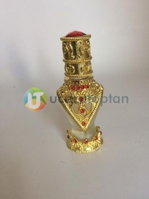 8 ml Metal İşlemeli Dekoratif Esans Şişesi