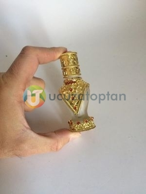 8 ml Metal İşlemeli Dekoratif Esans Şişesi