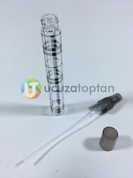 Altı Farklı Desenli 10 cc Boş Kalem Parfüm Şişesi (1 Koli-1440 adet) - Thumbnail