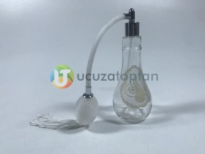 Antik Hortum Spreyli 120 cc Boş Parfüm Şişesi (1 Koli 80 Adet)