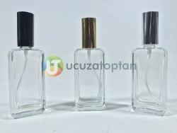 Çevirme Valfli 50 ml Iphone Boş Cam Parfüm Şişesi - (1 Koli 120 Adet) - Thumbnail