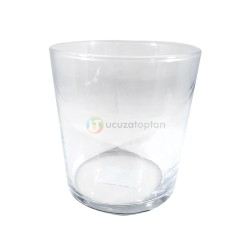  - Düz Mum Bardağı (Yükseklik:9cm Üst Çap:8,3cm Alt Çap:7cm)