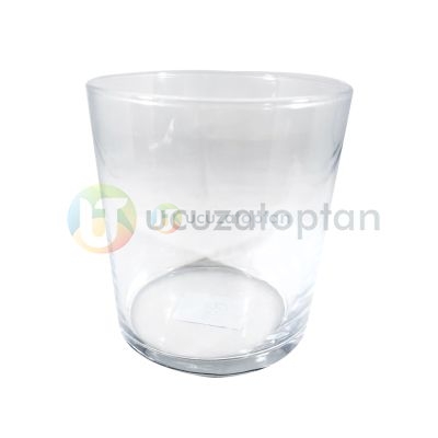 Düz Mum Bardağı (Yükseklik:9cm Üst Çap:8,3cm Alt Çap:7cm)