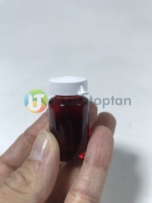 Geçme Plastik Kapaklı Çok Amaçlı 10 ml Boş Cam Serum Şişesi 