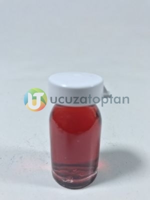 Geçme Plastik Kapaklı Çok Amaçlı 8ml Boş Cam Serum Şişesi 