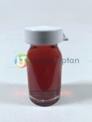 Geçme Plastik Kapaklı Çok Amaçlı 8ml Boş Cam Serum Şişesi - Thumbnail