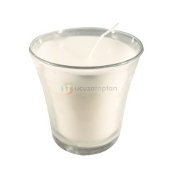  - İç Bükey Mumluk Yükseklik:7,5cm Üst Çap: 7cm Alt Çap:5.4cm