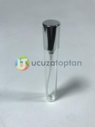 İnce Şeffaf Camlı 10 ml Boş Kalem Parfüm Şişesi (1 Koli- 2.250 Adet) - Thumbnail