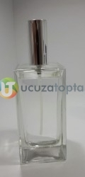 Kapatma Valfli 100 cc Boş Parfüm Şişesi (1 Koli: 60 Adet) - Thumbnail