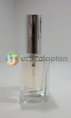 Kapatma Valfli 25 cc Boş Parfüm Şişesi (1 Koli: 180 Adet)