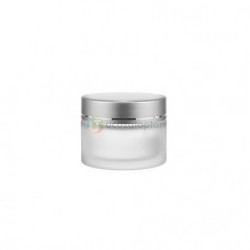  - Kozmetik Buzlu Cam Krem Kavanozu - 30ml