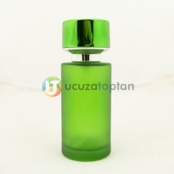 Fıstık Yeşili Kavuk Kapaklı 50 cc Silindir Cam Parfüm Şişesi 1 Koli 120 Adet - Thumbnail