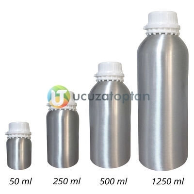 Metal Alüminyum Esans Bidonu - 50 ml