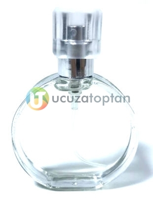 Metal Çerçeveli Dolunay Model 25 ml Tester Cam Şişe - 1 Koli (240 Adet)