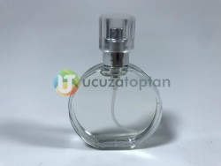 Metal Çerçeveli Dolunay Model 25 ml Tester Cam Şişe - 1 Koli (240 Adet) - Thumbnail