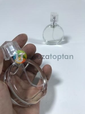 Metal Çerçeveli Dolunay Model 25 ml Tester Cam Şişe - 1 Koli (240 Adet)