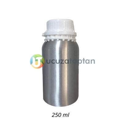 Metal Alüminyum Esans Bidonu - 250 ml