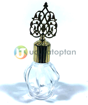 Metal Kapaklı 50 ml Mevlana Model Şişe (1 Koli: 72 Adet)