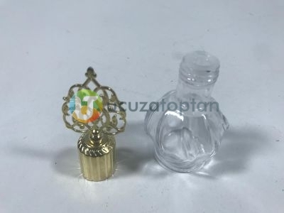 Metal Kapaklı 50 ml Mevlana Model Şişe (1 Koli: 72 Adet)