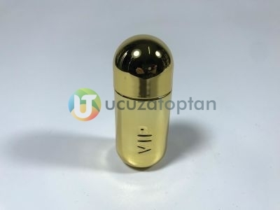 Mini Boy Sarı Renk Bayan VIP 35 ml Tester Cam Şişe - 1 Koli (192 Adet)