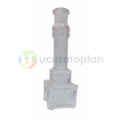 Saat Kulesi Şeklinde Dekoratif Kolonya Şişesi 200 ml