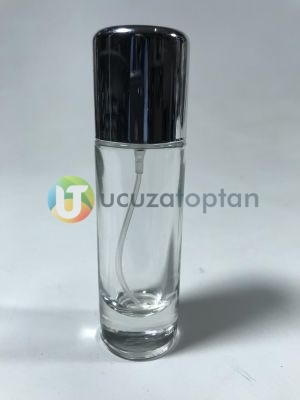 Şeffaf Cam 30 cc Boş Parfüm Şişesi - 1 Koli (120 Adet)