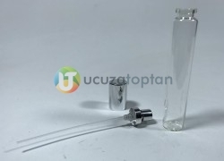 Şeffaf Cam Tüp Model 35cc Boş Kalem Parfüm Şişesi - Thumbnail