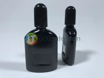 Siyah Renk 25 ml Tester Cam Şişe - 1 Koli (182 Adet)