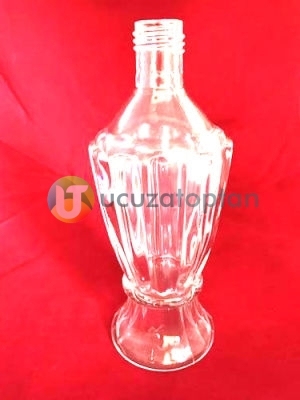 Vazo model 200 ml Dekoratif İksir Kolonya Şişesi - 1 Koli (24 Adet)