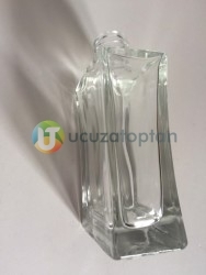 Vidalı Valf 30 ml Boş Cam Parfüm Şişesi İnce Belli - (1 Koli 162 Adet) - Thumbnail