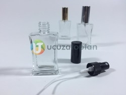 30 cc İç Bükey Boş Cam Parfüm Şişesi - 1 Koli (192 Adet) - Thumbnail
